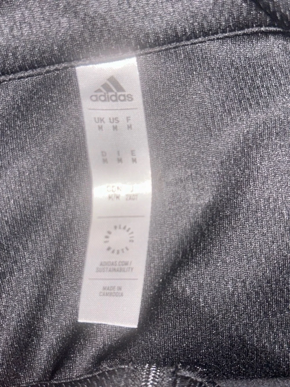 Adidas  Black Full-Zip Jacket - Lightweight Casual Layer